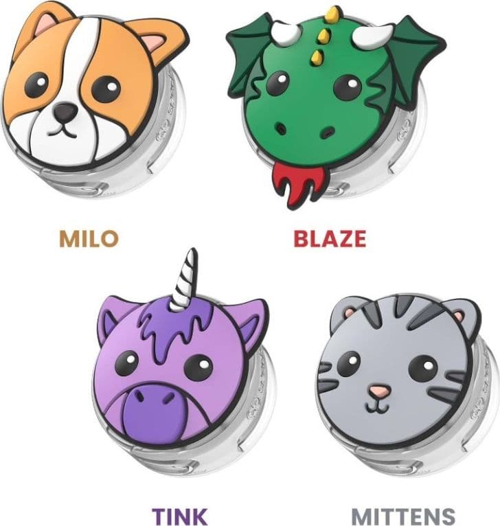 Speck Tagimals – Custodia/Supporto per AirTag 1/2 (Set da 4) - 2
