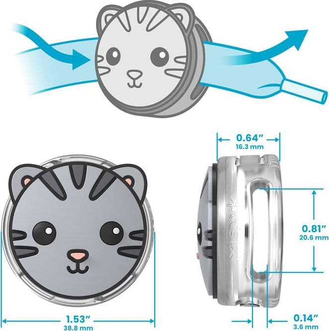 Speck Tagimals – Custodia/Supporto per AirTag 1/2 (Set da 4) - 9