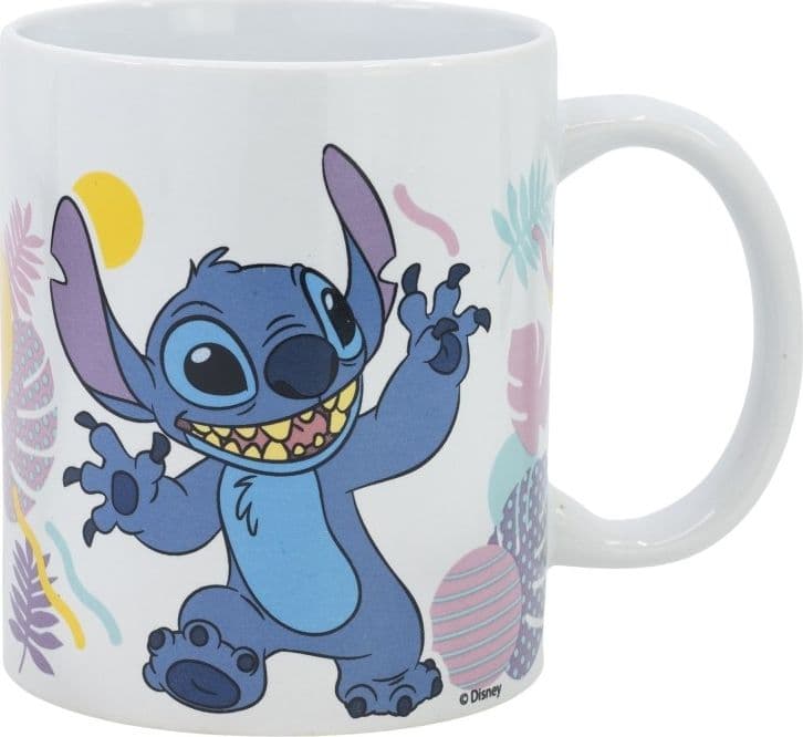 Disney Stitch - Tazza in ceramica della collezione Hawaiian Flower da 325 ml - 3