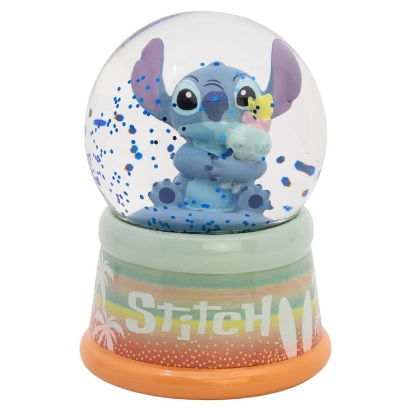 Disney Stitch - Globo di neve in vetro in una scatola regalo