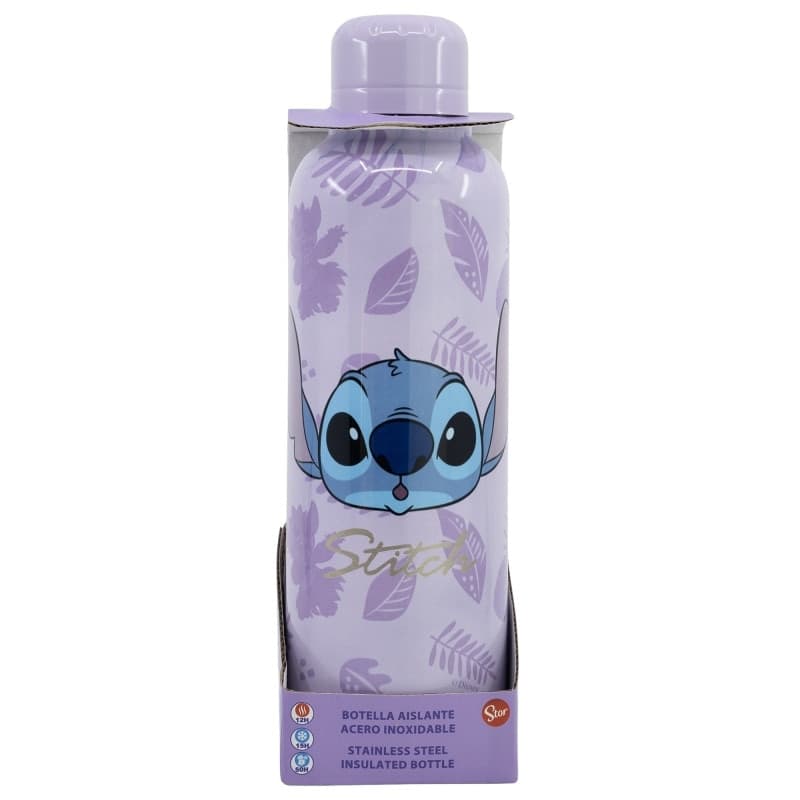 Disney Stitch - Collezione Palms Borraccia Termica in Acciaio Inox 515 ml - 3
