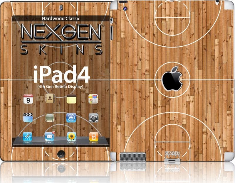 Nexgen Skins with 3D effect for iPad 2/3/4 (Hardwood Classic 3D)
