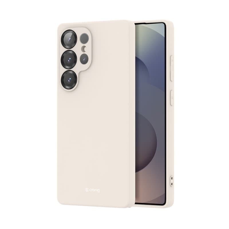 Crong Color Cover - Custodia per Samsung Galaxy S25 Ultra (Beige) - 5