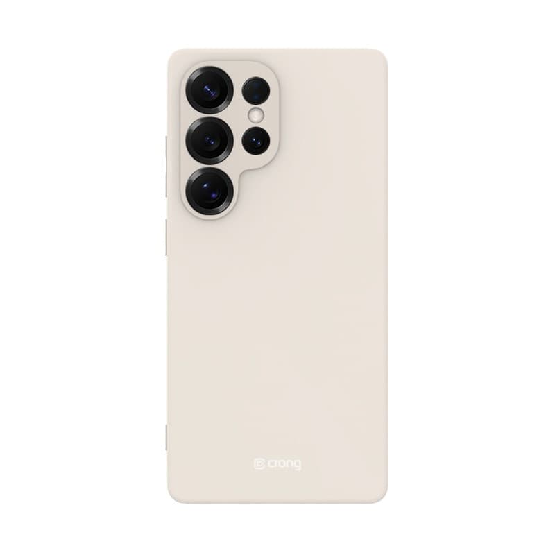 Crong Color Cover - Custodia per Samsung Galaxy S25 Ultra (Beige) - 8