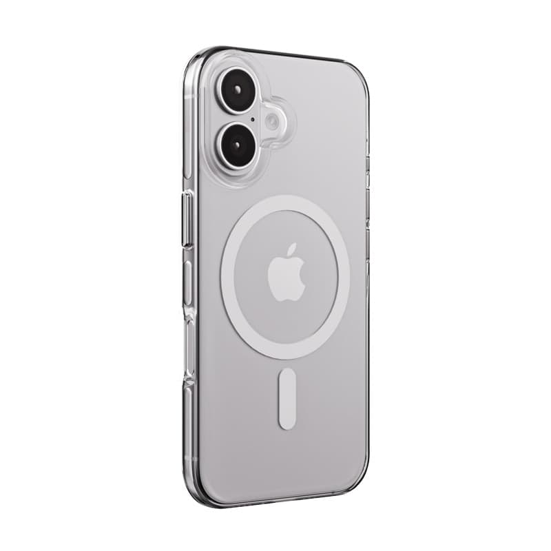 Crong Clear MAG Pro - Custodia MagSafe per iPhone 16 (trasparente) - 4