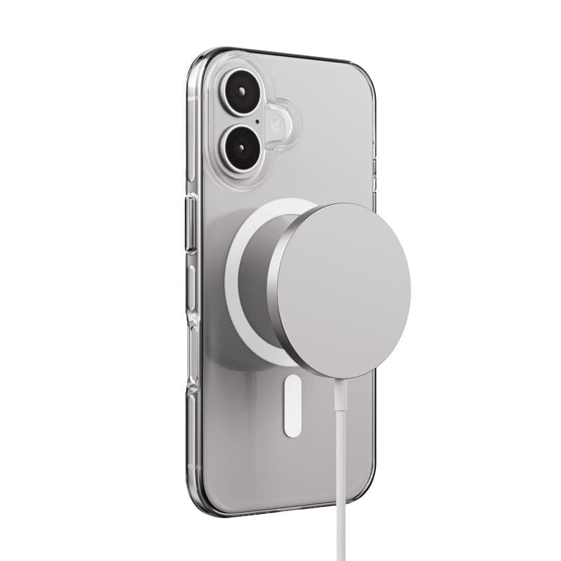 Crong Clear MAG Pro - Custodia MagSafe per iPhone 16 (trasparente) - 9