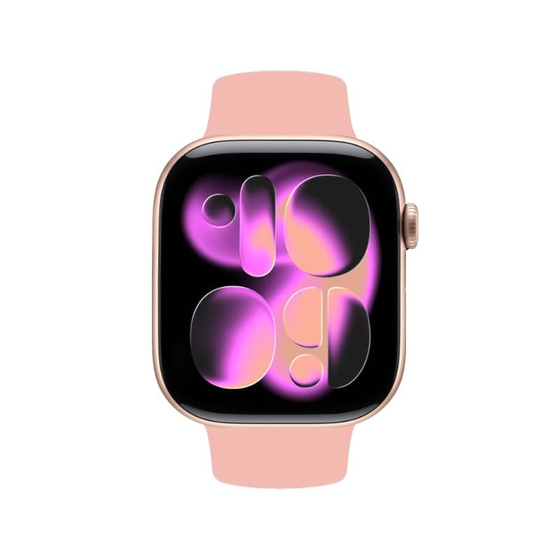 Crong Liquid - Cinturino per Apple Watch 38/40/41/42 mm (Salmone) - 2