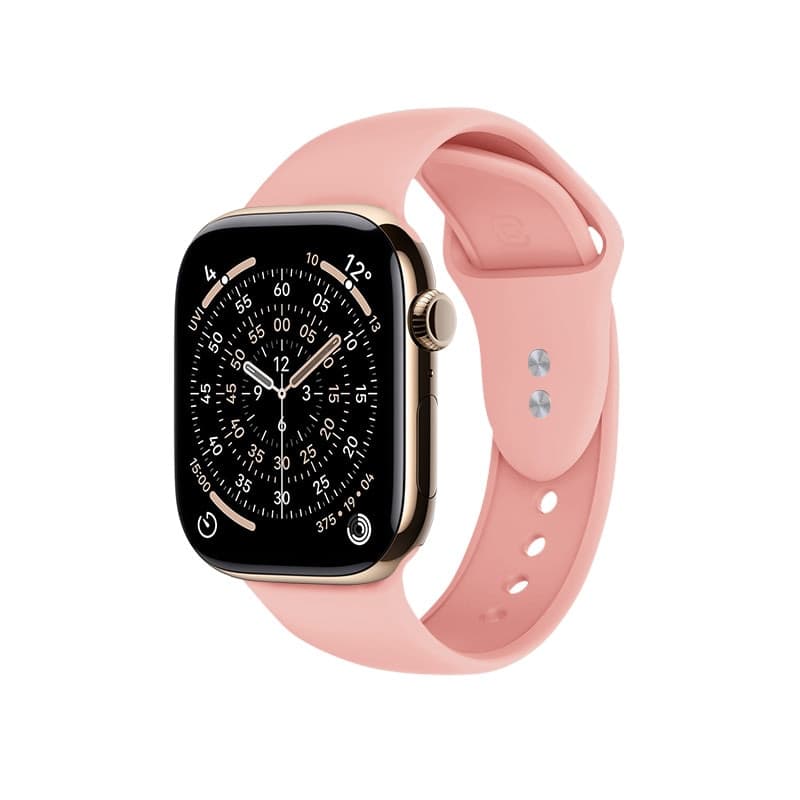 Crong Liquid - Cinturino per Apple Watch 38/40/41/42 mm (Salmone) - 4