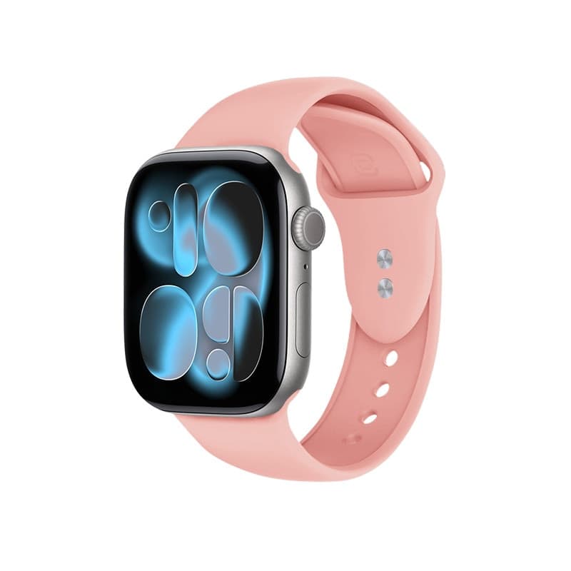 Crong Liquid - Cinturino per Apple Watch 38/40/41/42 mm (Salmone) - 5