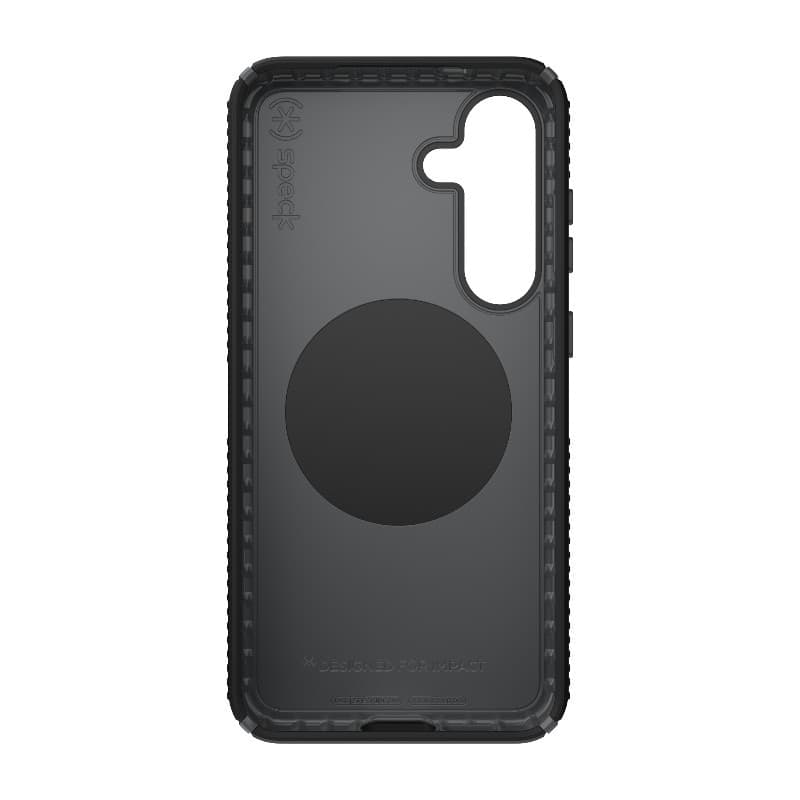 Speck Presidio2 Grip Magnet - Custodia MagSafe per Samsung Galaxy S25+ / 24+ (Nero/Grigio ardesia/Bianco) - 20