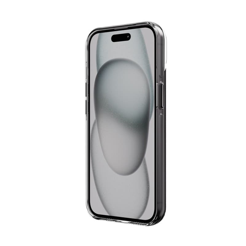 Crong Clear MAG Pro - Custodia MagSafe per iPhone 15 (Nero) - 12