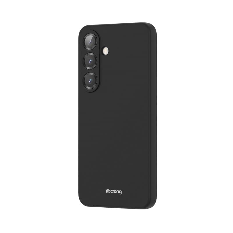 Crong Color Cover - Custodia per Samsung Galaxy S25+ (Nero) - 2