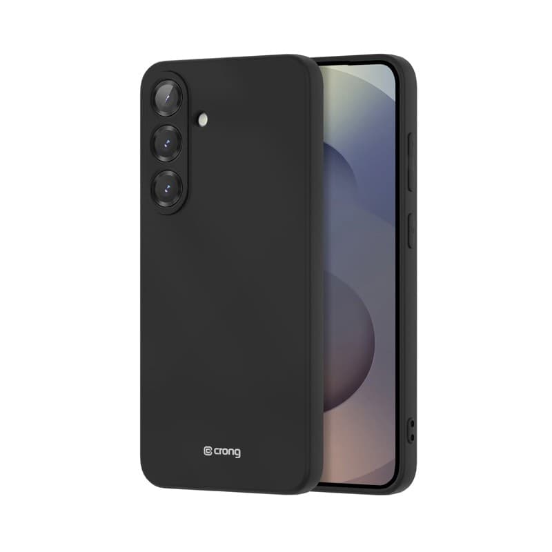 Crong Color Cover - Custodia per Samsung Galaxy S25+ (Nero) - 5