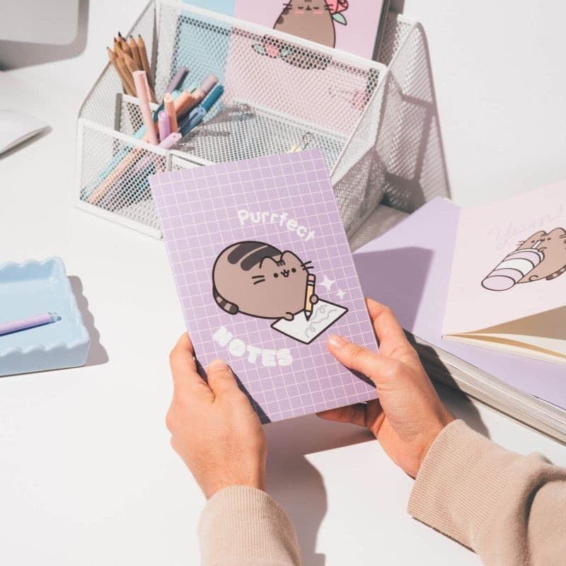 Pusheen - Set di quaderni A5 della collezione Moments, 3 pezzi. - 12