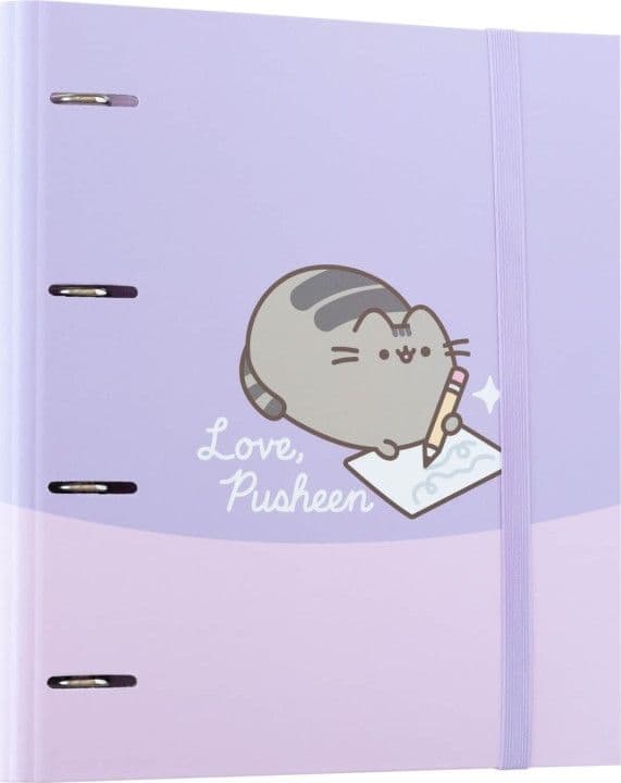 Pusheen - Raccoglitore A4 della collezione Moments (4 anelli, elastico) - 8