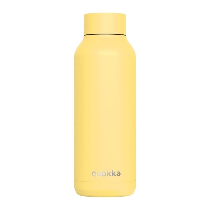 Quokka Solid - Borraccia termica in acciaio inox 510 ml (giallo chiaro) - 6