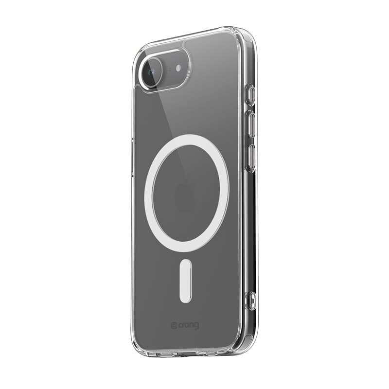 Crong Clear MAG Cover - Custodia MagSafe per iPhone 16e (trasparente) - 2