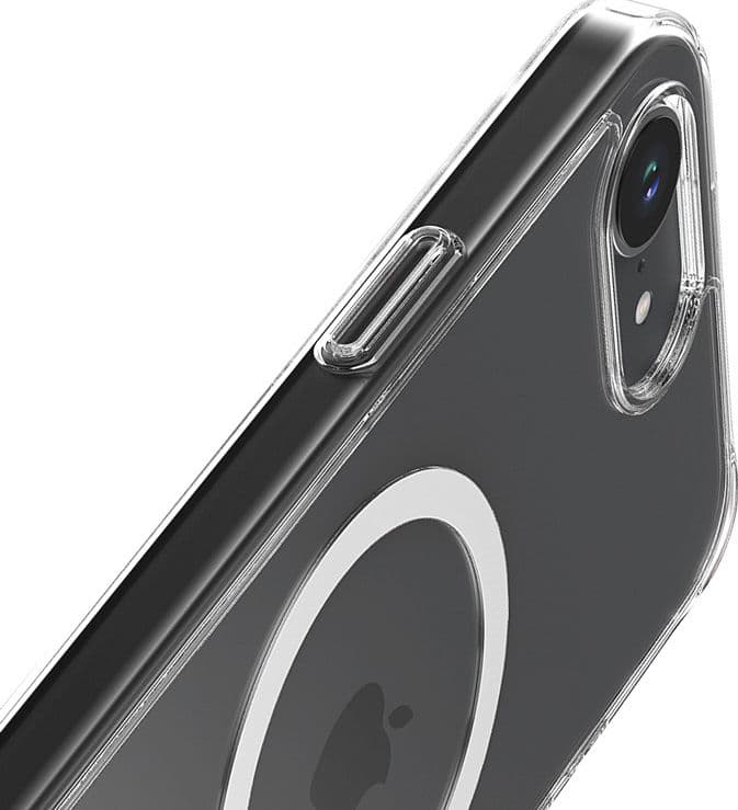 Crong Clear MAG Cover - Custodia MagSafe per iPhone 16e (trasparente) - 7