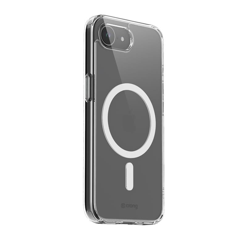 Crong Clear MAG Cover - Custodia MagSafe per iPhone 16e (trasparente) - 9