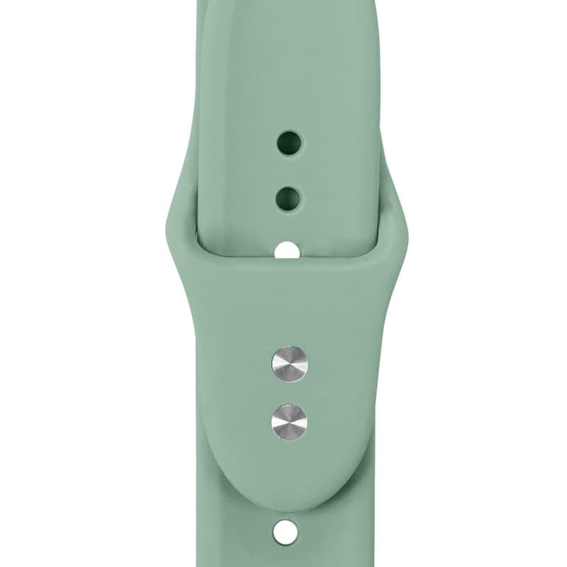 Crong Liquid - Cinturino per Apple Watch 38/40/41/42 mm (Salvia) - 12