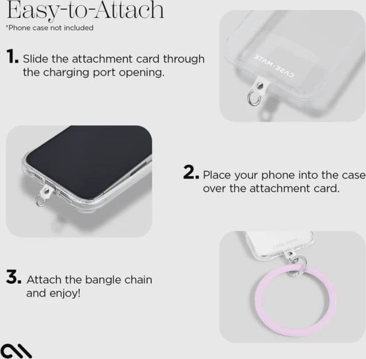 Case-Mate Phone Bangle - Wrist Strap for Smartphone (Stardust) - 6