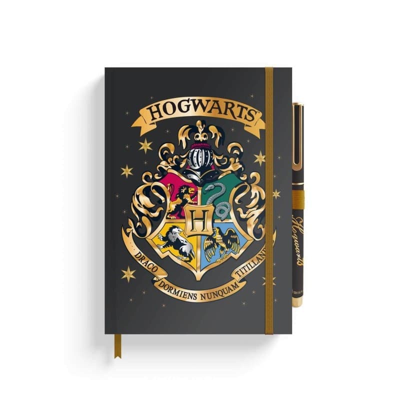Harry Potter - Quaderno A5 di Hogwarts con penna - 8
