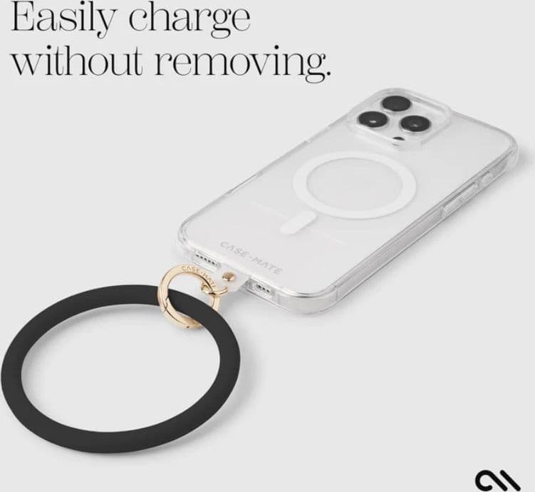 Case-Mate Phone Bangle - Wrist Strap for Smartphone (Black) - 3