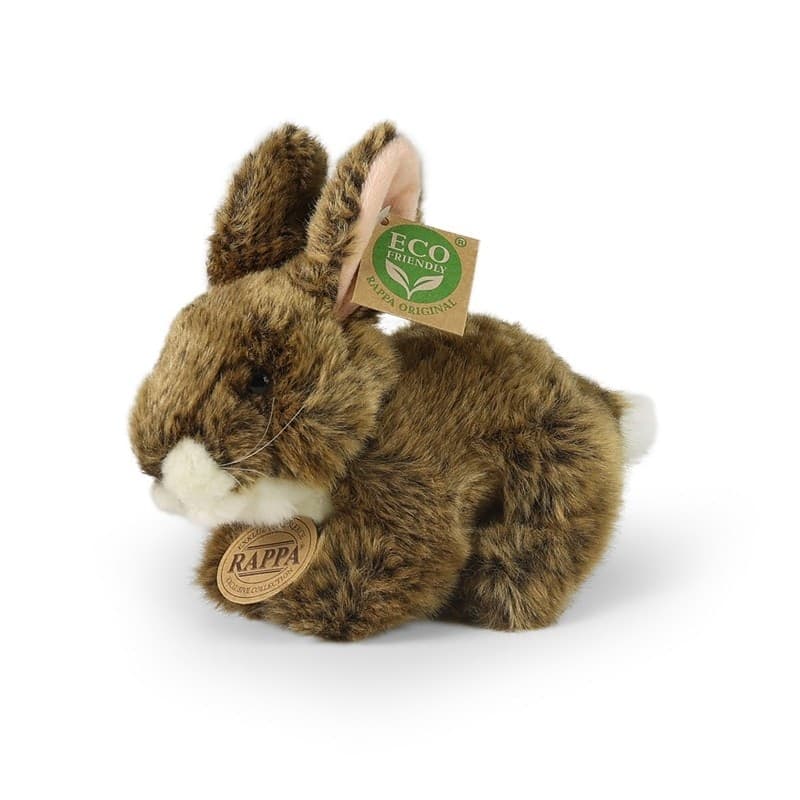 Rappa - Plush realistic toy Rabbit 17 cm Eco-Friendly - 5