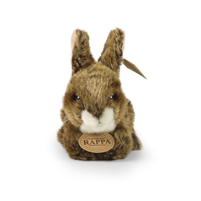 Rappa - Plush realistic toy Rabbit 17 cm Eco-Friendly - 6