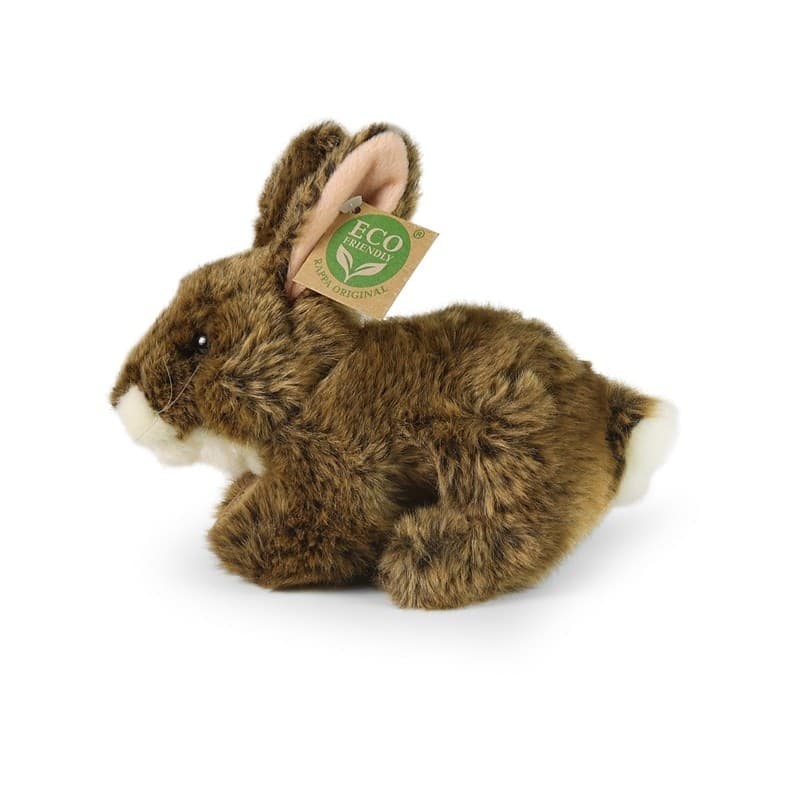 Rappa - Plush realistic toy Rabbit 17 cm Eco-Friendly - 7