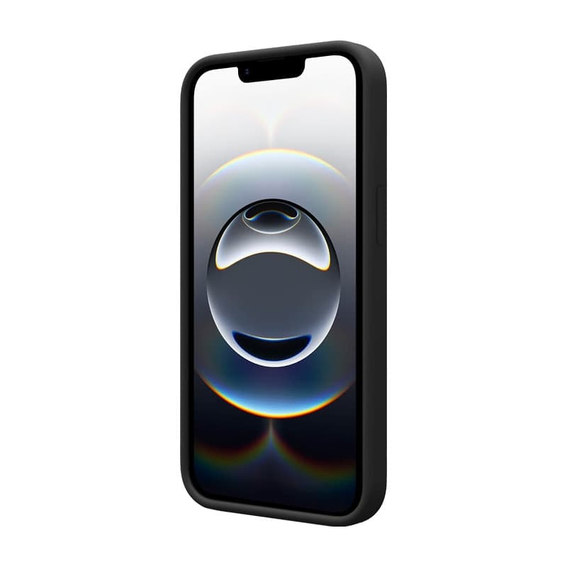 Crong Color Cover Magnetic - Custodia MagSafe per iPhone 16e (Nero) - 2
