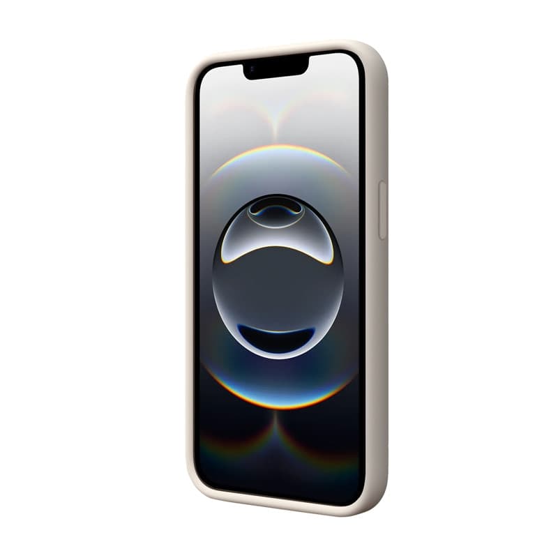 Crong Color Cover Magnetic - Custodia MagSafe per iPhone 16e (Beige pietra) - 2