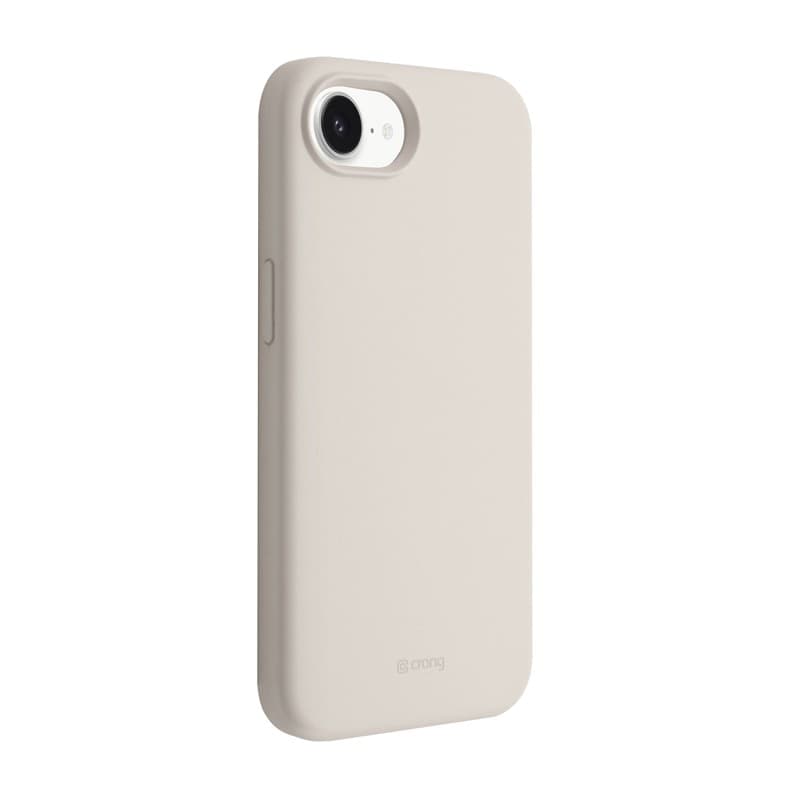Crong Color Cover Magnetic - Custodia MagSafe per iPhone 16e (Beige pietra) - 7