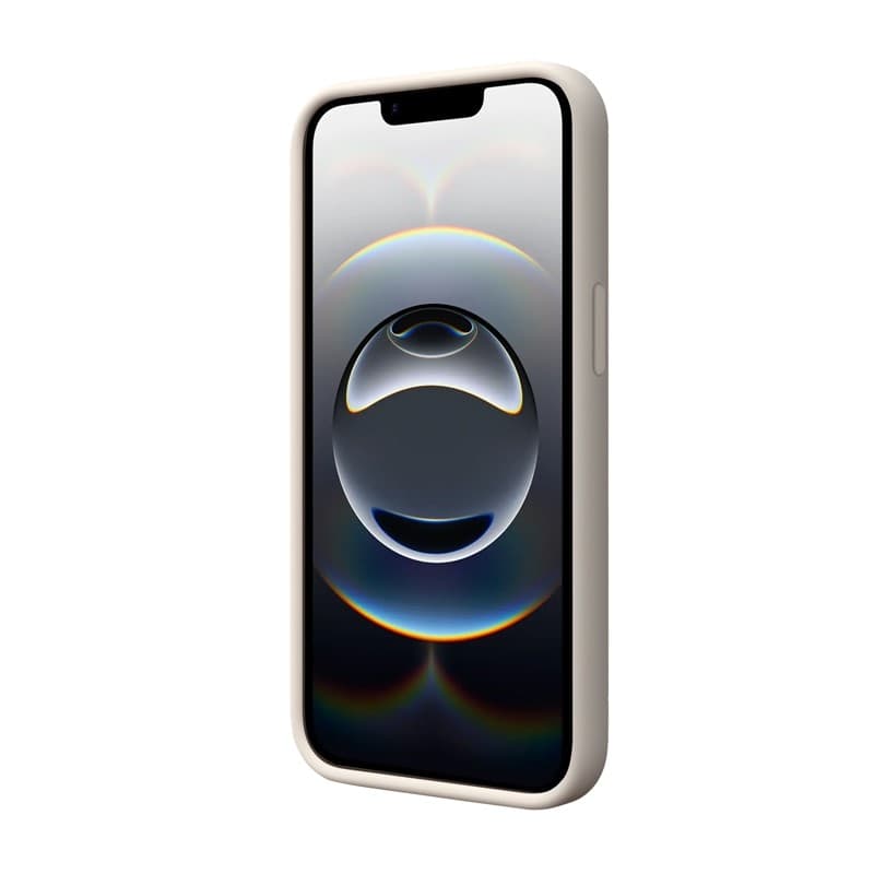 Crong Color Cover Magnetic - Custodia MagSafe per iPhone 16e (Beige pietra) - 8