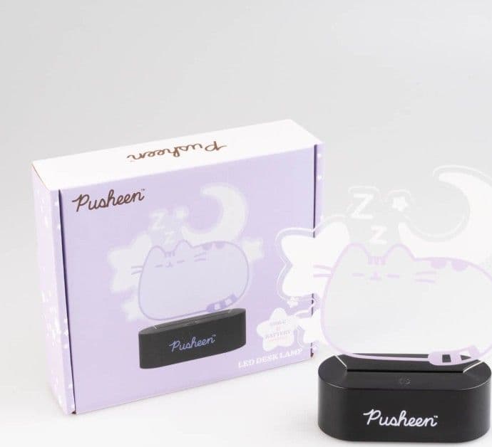Pusheen - Luce notturna a LED della collezione Dreams (19,5 x 17 cm) - 11