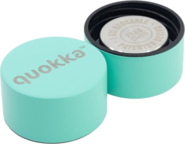 Quokka Solid - Borraccia termica in acciaio inox 510 ml (verde giada) - 4