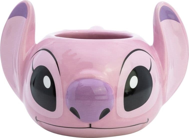 Disney Stitch - Tazza in ceramica 3D in confezione regalo della collezione Angel 375 ml - 9
