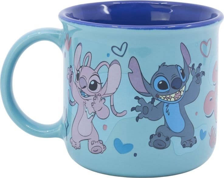 Disney Stitch - Tazza in ceramica in confezione regalo della collezione Stitch & Angel 355 ml - 2