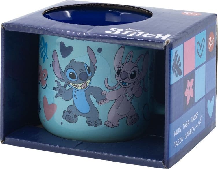 Disney Stitch - Tazza in ceramica in confezione regalo della collezione Stitch & Angel 355 ml - 3