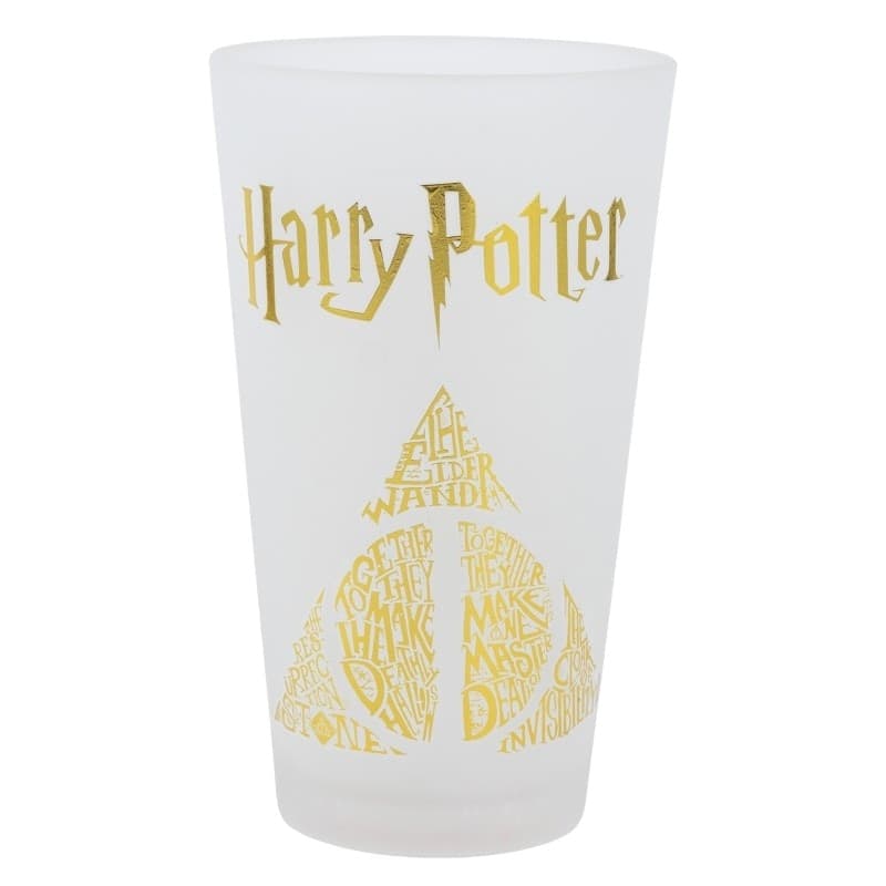 Harry Potter - Set di due bicchieri in scatola decorativa della collezione Golden Magic da 490 ml - 8
