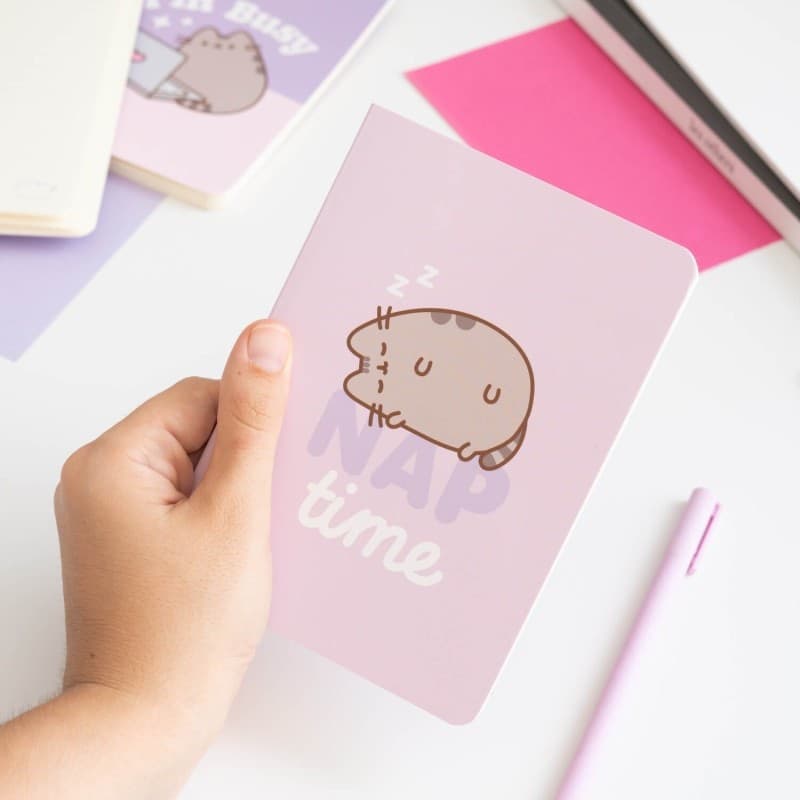 Pusheen - Set di quaderni A6 della collezione Moments, 3 pezzi. - 16