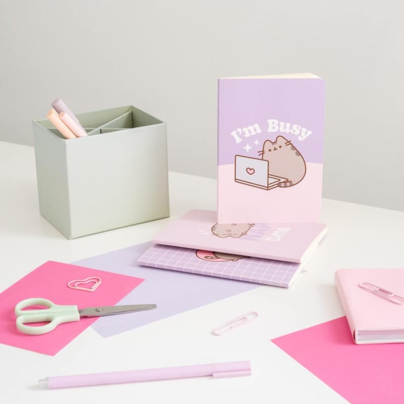 Pusheen - Set di quaderni A6 della collezione Moments, 3 pezzi. - 4