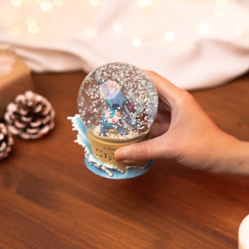 Disney Stitch - Globo di neve in vetro in una scatola regalo - 14