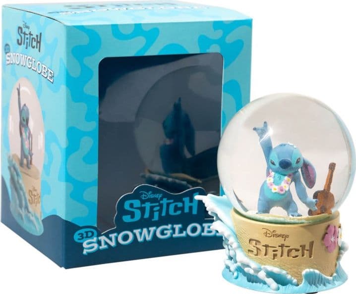 Disney Stitch - Globo di neve in vetro in una scatola regalo - 9