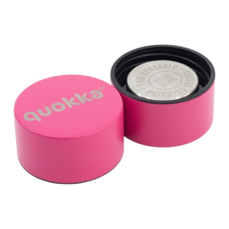 Quokka Solid - Borraccia termica in acciaio inox 510 ml (rosa lampone) - 4