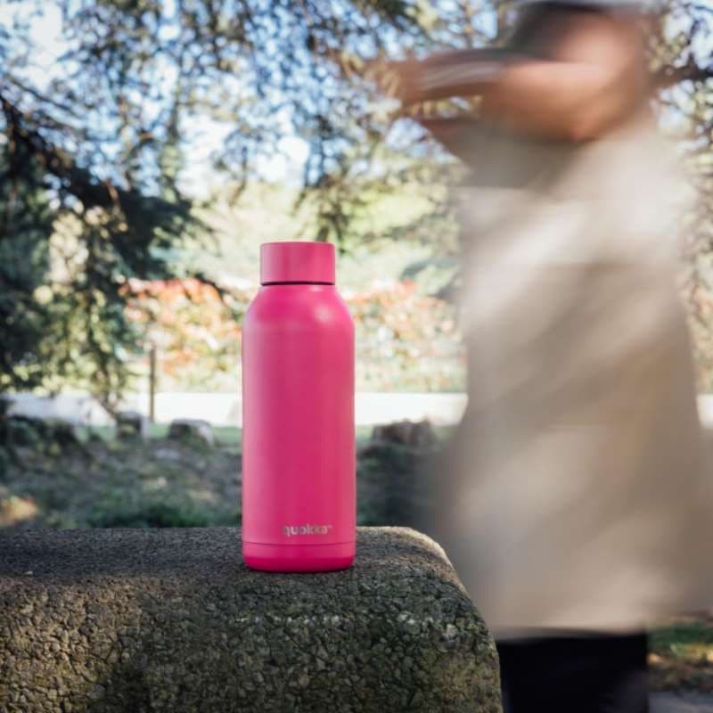 Quokka Solid - Borraccia termica in acciaio inox 510 ml (rosa lampone) - 5
