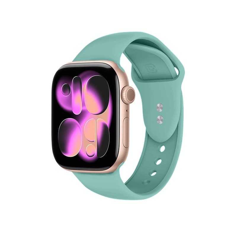 Crong Liquid - Cinturino per Apple Watch 38/40/41/42 mm (turchese) - 9