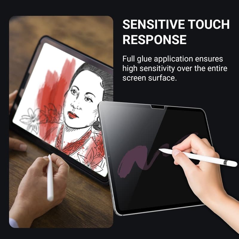 Crong 3D Armor Glass – Vetro temperato per iPad 11" (2025) / iPad 10.9" (2022) - 6