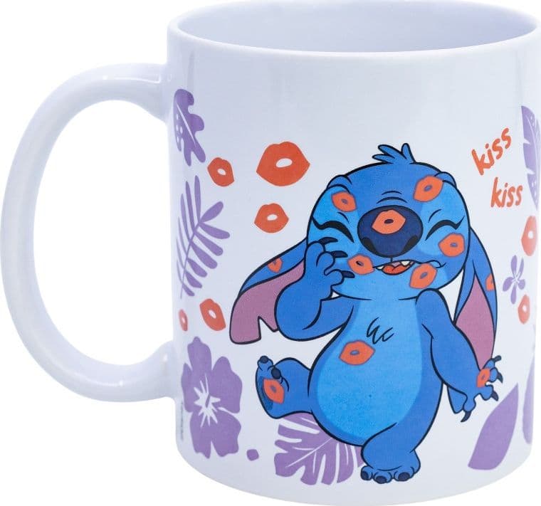 Disney Stitch - Tazza in ceramica in confezione regalo della collezione Stitch & Angel 325 ml - 2