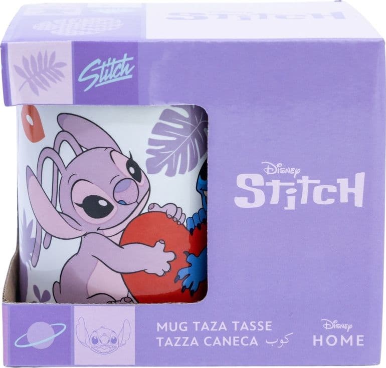Disney Stitch - Tazza in ceramica in confezione regalo della collezione Stitch & Angel 325 ml - 4